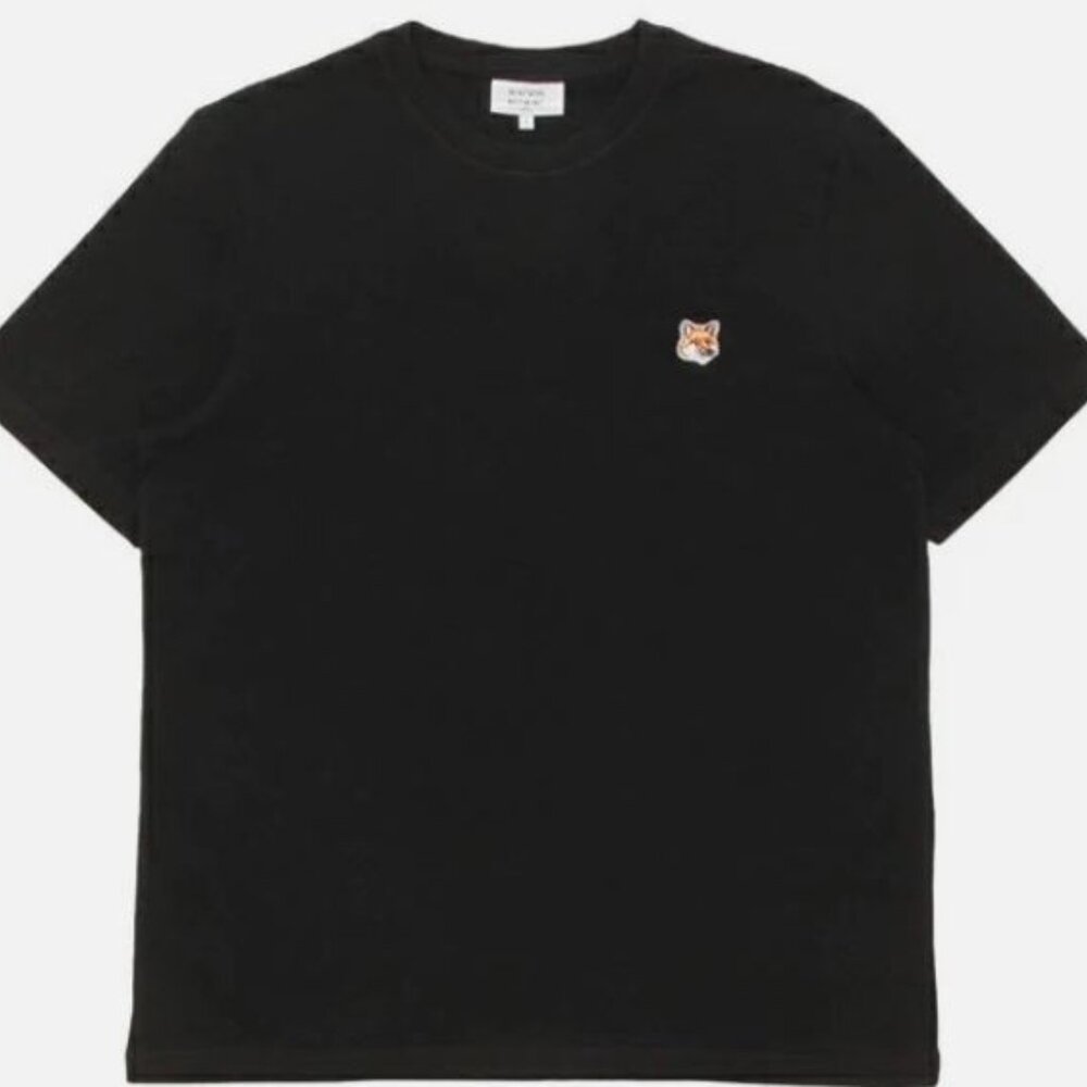 Maison Kitsuné fox-embroidered T-shirt For Men